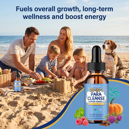 20-in-1 Para Cleanse Drops | Advanced Gut & Digestive Support for Adults & Kids
