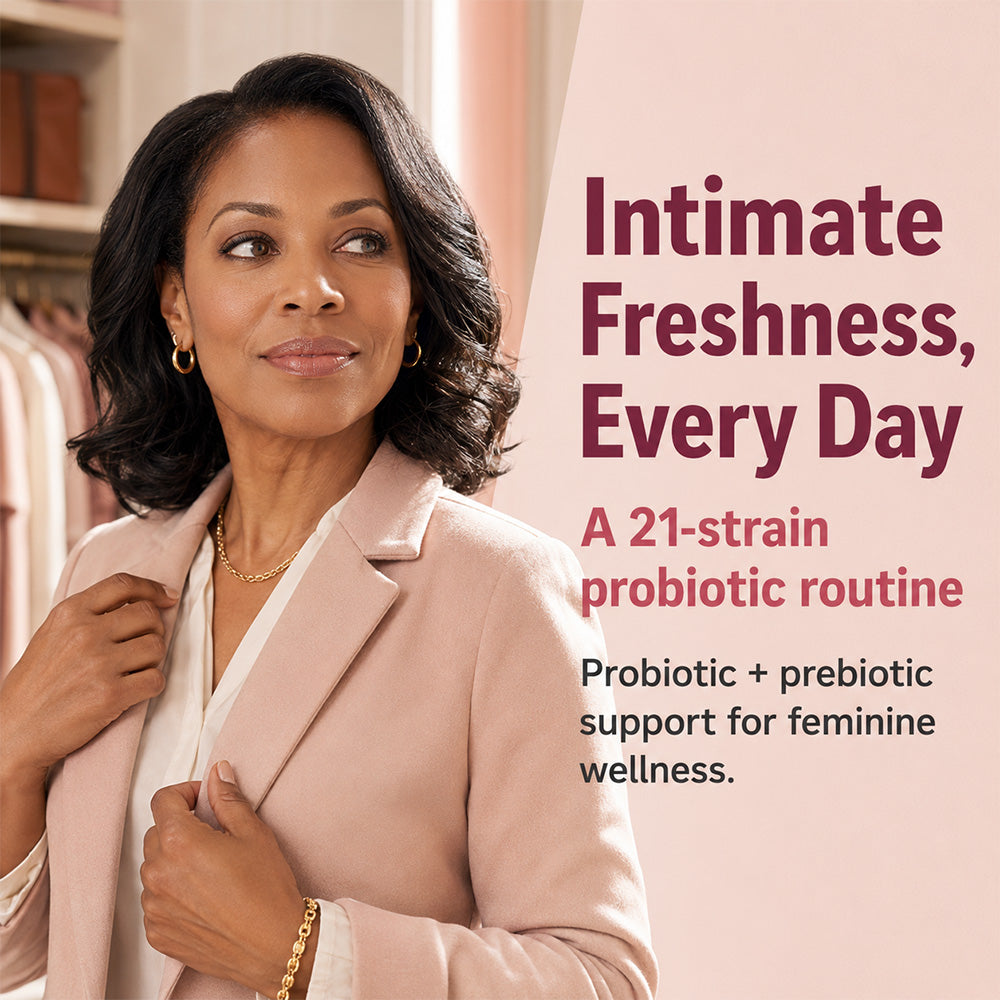 Adeqauom® Vaginal Probiotic | pH, Odor & Yeast Balance Support
