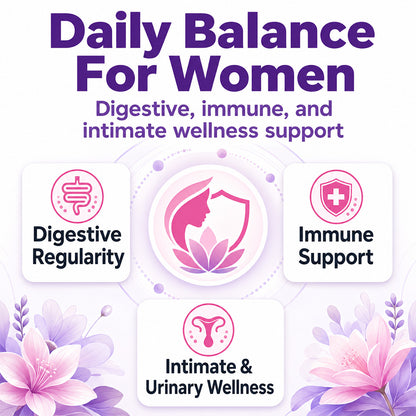 Adeqauom® Women's Probiotics | with Prebiotics & Cranberry for Digestive, Immune & Feminine Health