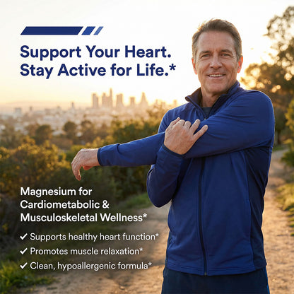 Adeqauom® Magnesium Glycinate | For Sensitive Individuals, Cardiometabolic, Neurocognitive & Musculoskeletal Health