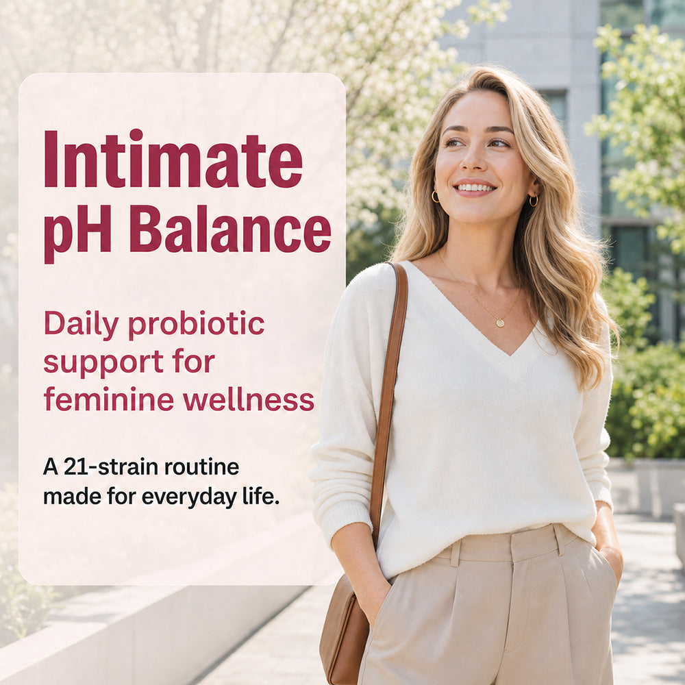 Adeqauom® Vaginal Probiotic | pH, Odor & Yeast Balance Support
