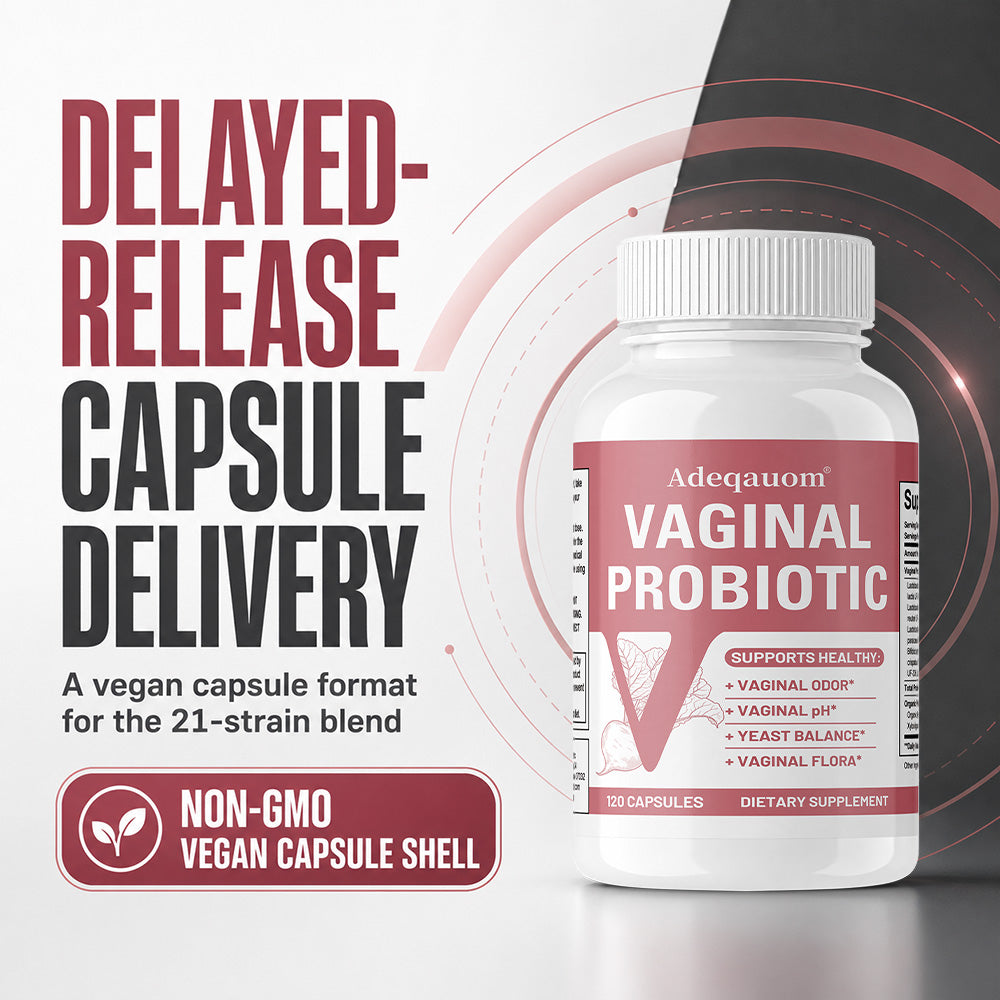 Adeqauom® Vaginal Probiotic | pH, Odor & Yeast Balance Support