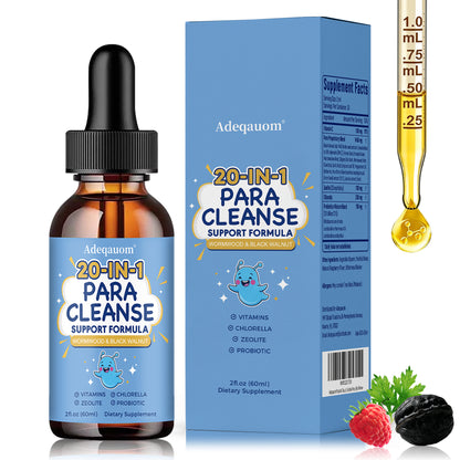 20-in-1 Para Cleanse Drops | Advanced Gut & Digestive Support for Adults & Kids